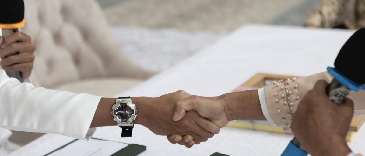 alishbaqamra's tweet image. Alhamdulillah, he found me. 
I’m officially a wife! Biidnznillah🤍