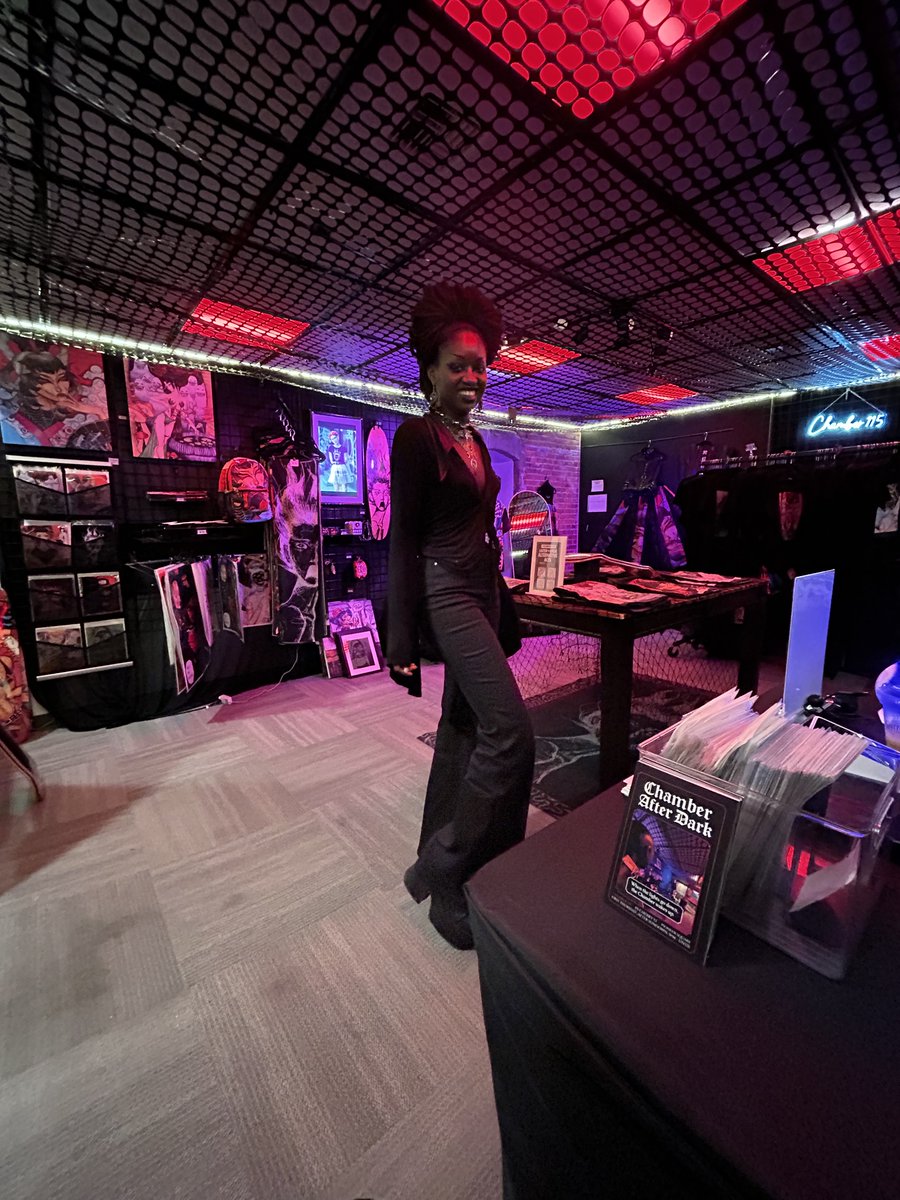 AIE alum Ayanna Ali opened Chamber 115! An immersive artwear concept store + living gallery in Seattle’s Pioneer Square! Blending world-building, fashion &amp; storytelling into couture garments, accessories and story-based collections
📍115 Cherry St
🔗 link.aie.edu/47rBGQC