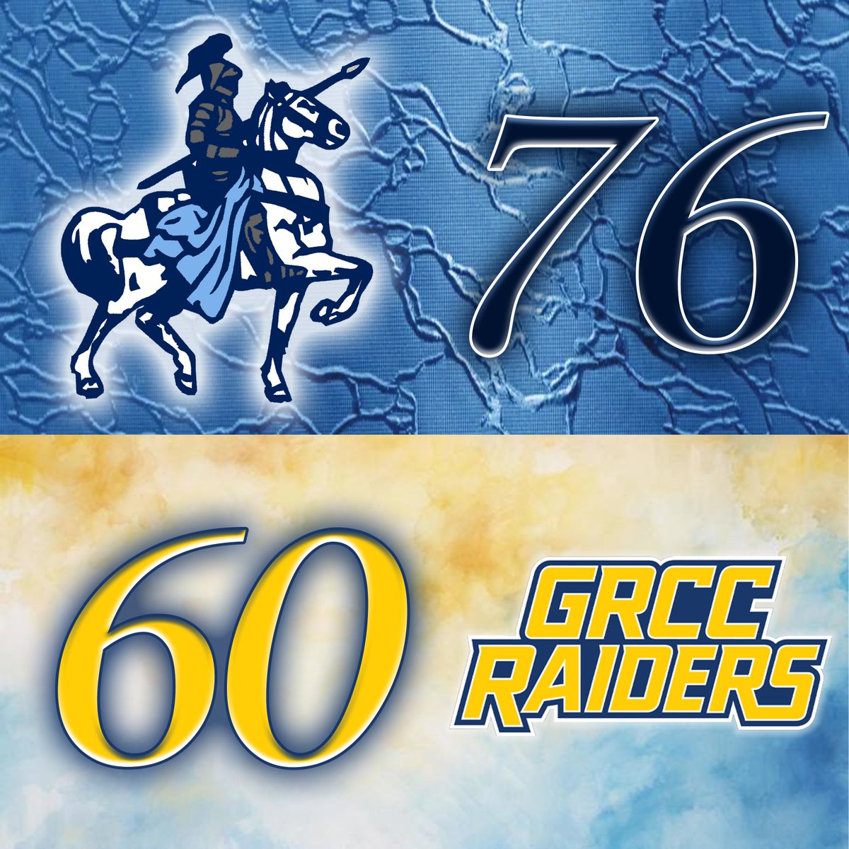 Lady Knights pick up their second win of the weekend 76-60 over the Raiders of Grand Rapids Community College.

OCC was led by Lanie Lipps and Melaina Zedalis with 18 each.
Jones 11
Gregg 8
Seay 6
Roth 5
Ray 4
Secrest 4
Swift 2
