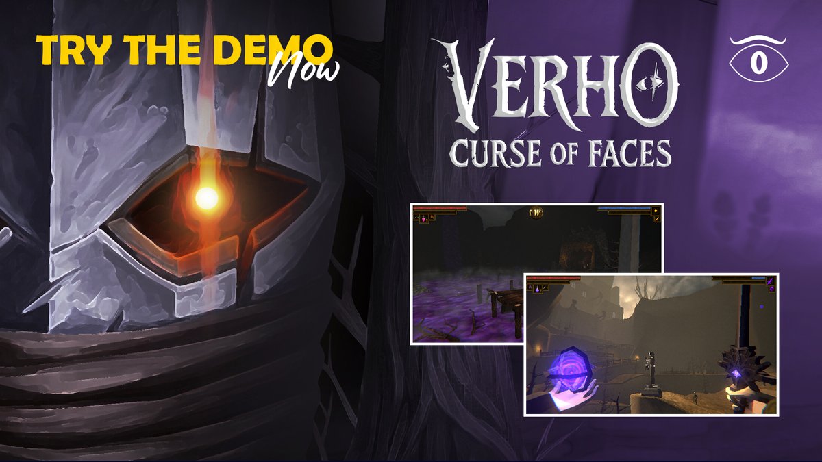 Verho is a worthy successor to the King's Field series, where your sense of exploration and intuition guide you through a devastated world. Don't expect too much complexity in combat, it's more of a classic immersion into corridors and secrets. Try the demo now!

#indiegame