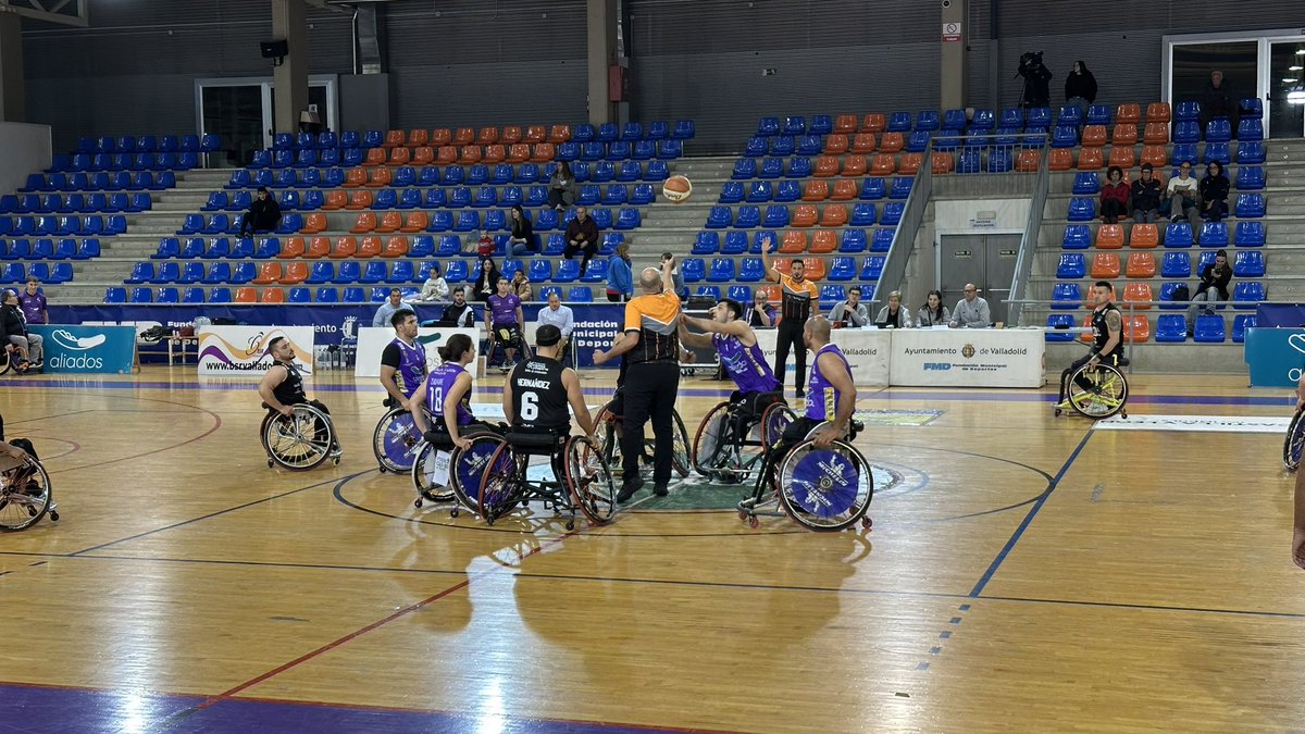 Vamos <a href="/valladolidbsr/">BSR VALLADOLID - Fundación Aliados</a> 💜🏀