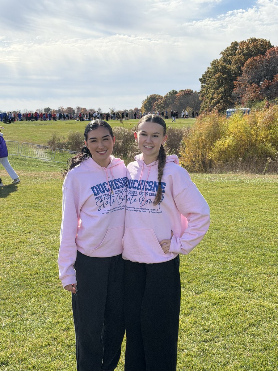 Athletics_DHS's tweet photo. T-5 until the girls toe the line for the Class 2 STATE XCountry race!
You got this Isabel and Audrey! https://t.co/yfTpAMtCXe