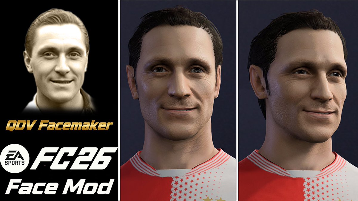 [CLASSIC] Josef Bican Face Mod - [FC 24/25/26]

buymeacoffee.com/qdvfacemaker/e… 

#FC25 #FC24 #FC26 #FIFA #Facemod #Classic #Austria #JosefBican #Bican