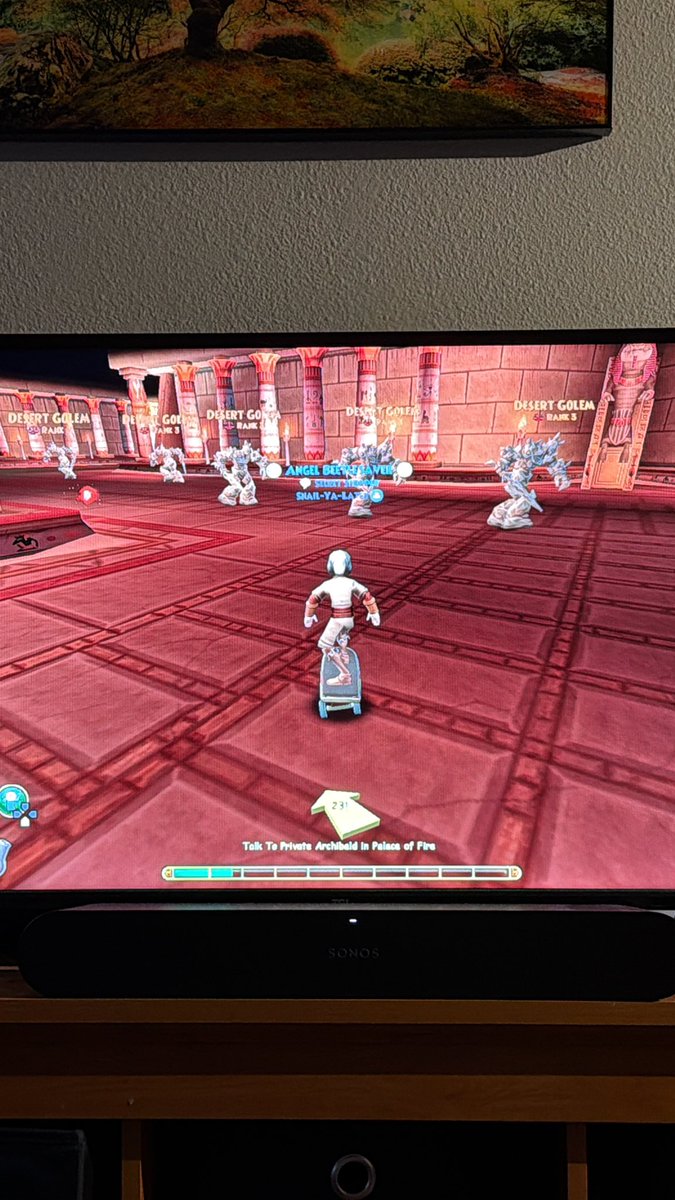 LaterSnail's tweet image. Been such a long time since ive played through this area thaks for putting it on console @Wizard101  #wizard101