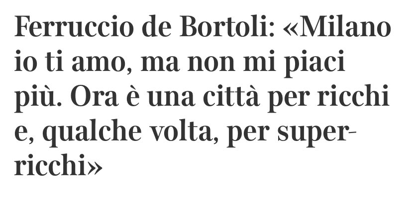 Vero, Milano costa tanto, ma occhio che gira una certa retorica pauperista da questa estate ➡️ palpiteranno per un Mamdani meneghino.