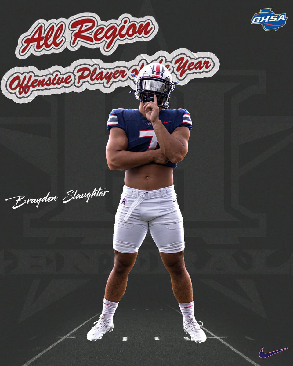 Blessed to be named All Region Offensive Player of the Year! <a href="/TheHHSGenerals/">Heritage Generals Football</a> <a href="/RecruitHHS/">Heritage Generals FB Recruiting</a> <a href="/NwGaFootball/">NwGa Football</a> <a href="/RecruitGeorgia/">Recruit Georgia</a>