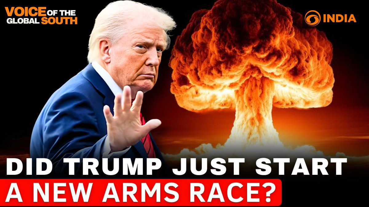 If the U.S. resumes nuclear-testing, the country that would benefit the most would be China 

📌 youtu.be/MWTTljXKDJ0