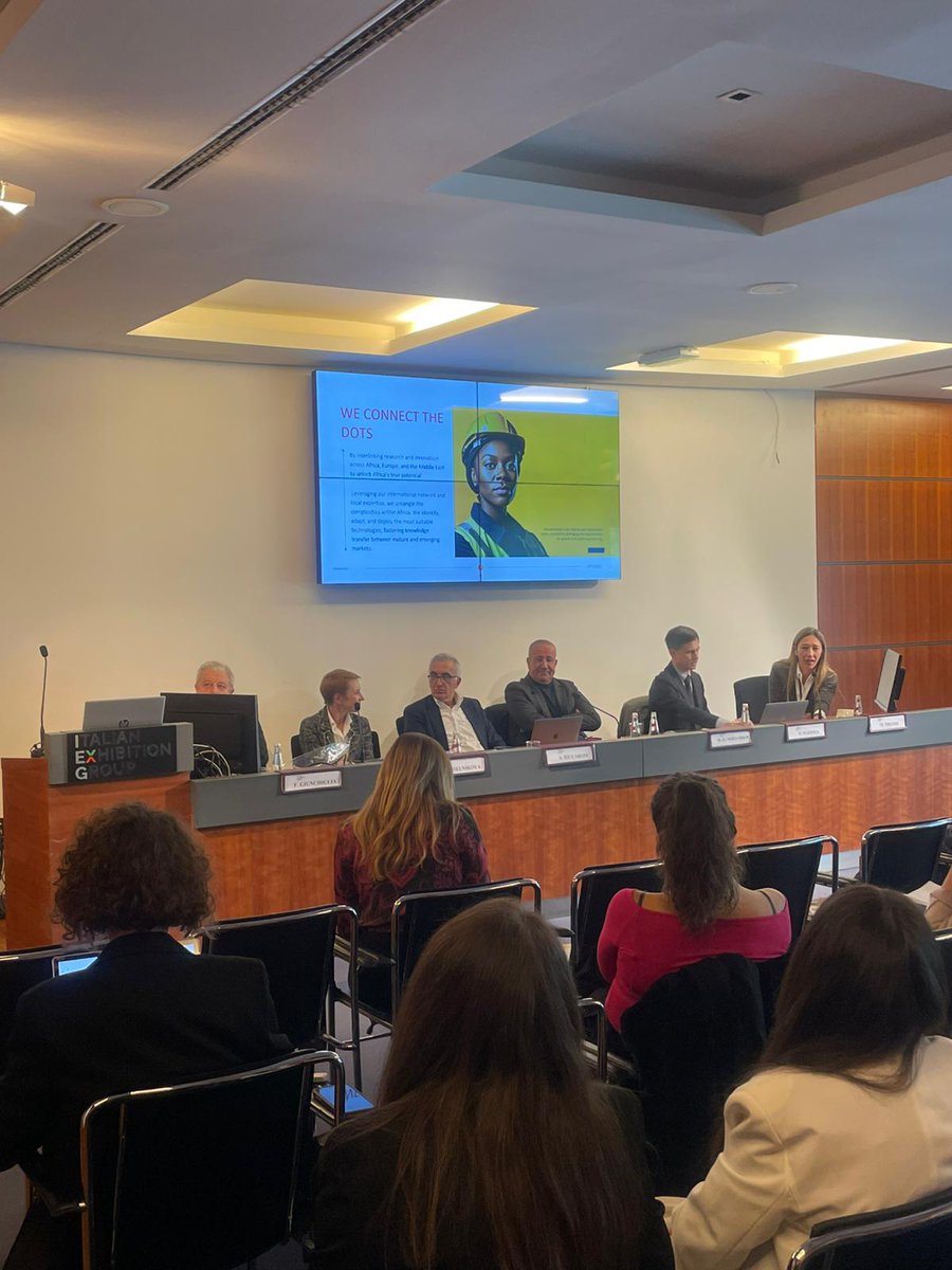 Reports from #Rimini at <a href="/Ecomondo/">Ecomondo</a>  - ITALIAN EXHIBITION GROUP for the “Strategic #EU R&amp;I projects for the green transition in the Mediterranean and #Africa” organised by <a href="/apre_it/">APRE</a>  APRE - Agenzia per la Promozione della Ricerca Europea together with other Italian public and