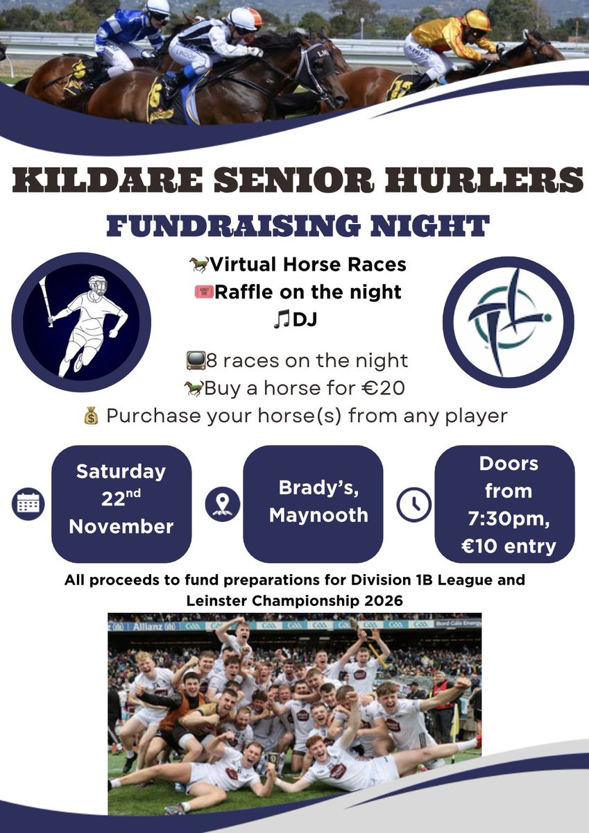 Exactly 2 weeks until our fundraiser. Any support at all is greatly appreciated🙌🏼

If you’re interested in supporting, pick a number 1-64 to select your horse

revolut.me/muiriscurtin