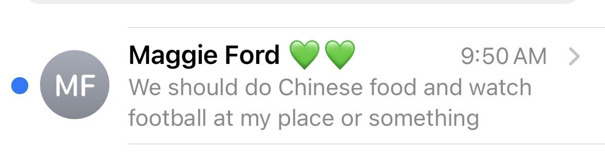 No this is what I want, I just want it to be a straight woman who texts it to me 😂