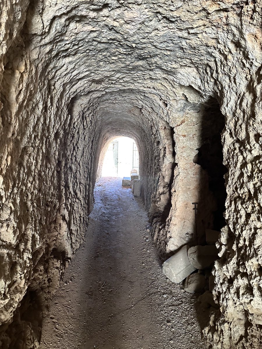 bettanyhughes's tweet image. Exploring incredible #ancient underground dining rooms in #Rhodes in an hour on #C4 #Treasures X