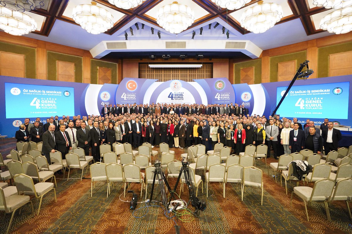 Temellerini inanç, azim ve kararlılıkla attığımız Öz Sağlık-İş Sendikamızın 4. Olağan Genel Kurulu’nda, şahsıma bir kez daha Genel Başkanlık görevini tevdi eden tüm delegelerimize, yol arkadaşlarıma ve gönül dostlarıma en içten şükranlarımı sunuyorum.

Bu kutlu görevi bir kez