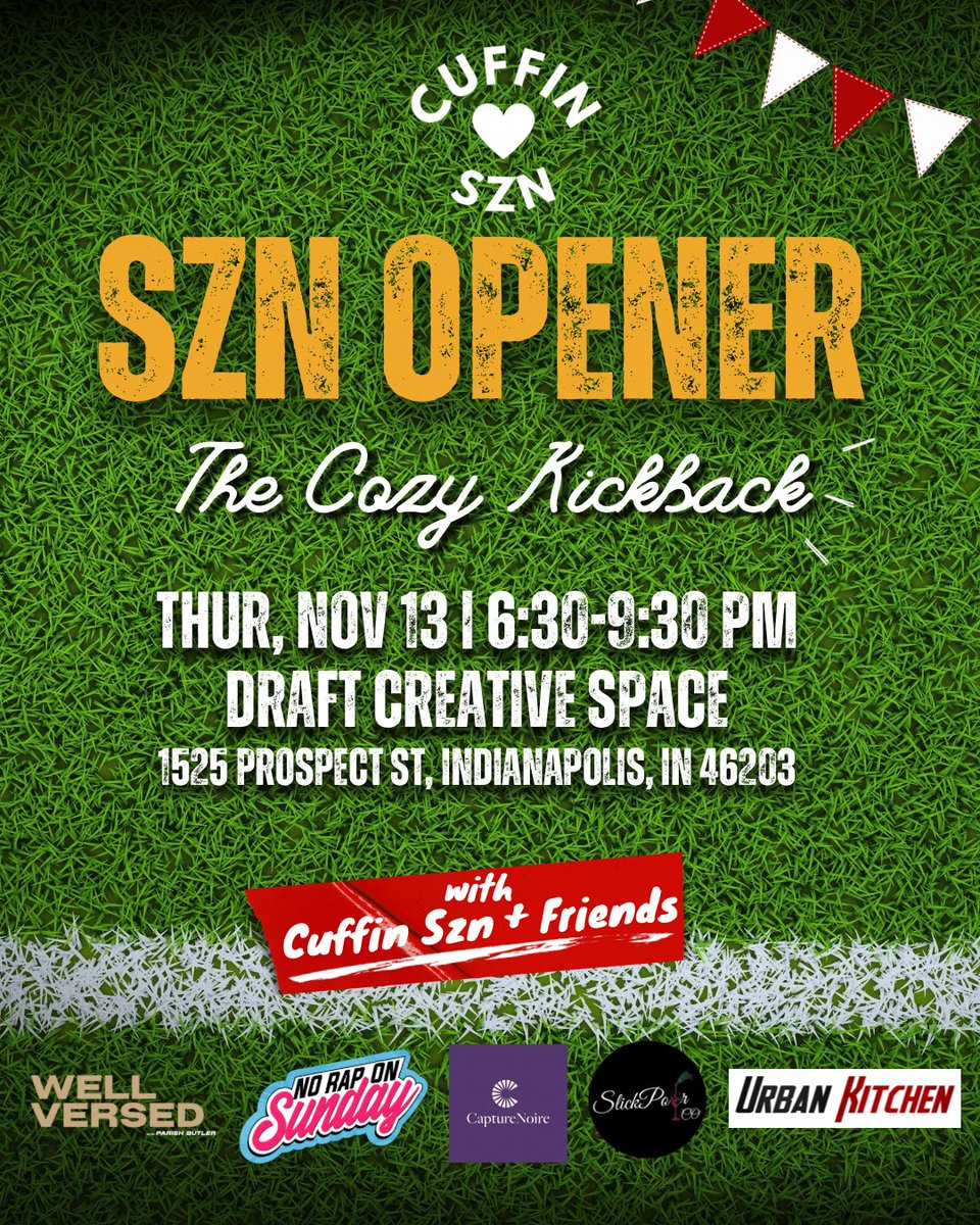 Celebrating my baby <a href="/alwayscuffinszn/">alwayscuffinszn</a> next week + the drop of the Cuffed &amp; Cozy Collection with this official Szn Opener Event! I’m telling you know—you don’t want to miss it 😮‍💨🔥
Get Passes ↪️ cuffinszn.com/shop/p/szn-ope…

♥️ Special guests: <a href="/iBetUWntA_Lexus/">lex bubble 🫧</a> <a href="/ParishButler/">parlay p</a> <a href="/JustMyron/">High End Papi</a>