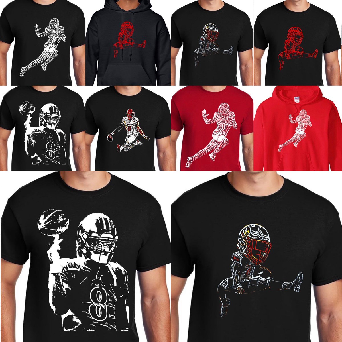 L1C4TheArts's tweet photo. Guess how many yards the cards score tonight and win a free shirt! Need minimum 20 entries.

Just retweet this with your guess.

Shirt is free. Just pay shipping. 
#football #cards #Louisville
#thetimeisnow #VILLE #FORTHEVILLE #beatCAL https://t.co/cGxtTWtT5p