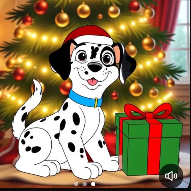 Lucky101Dalmati's tweet image. #NewProfilePic 

I&apos;m ready for the HOWLIdays! I can&apos;t wait to celebrate with my roleplay family. 

#GrokImagine