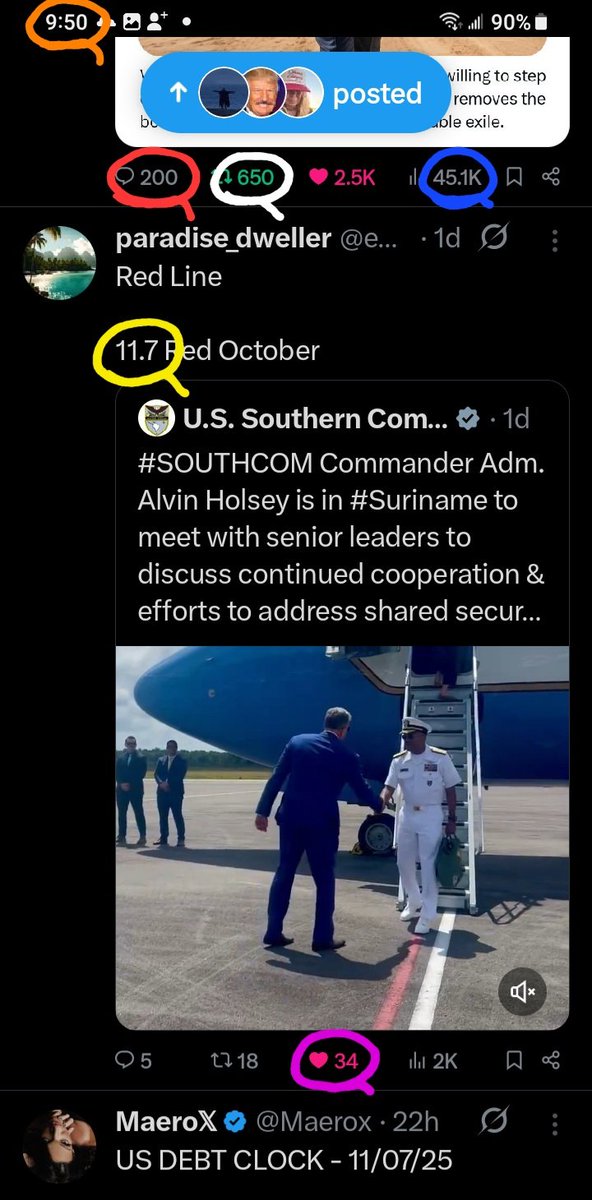 DeanDavis33's tweet image. 6️⃣5️⃣0️⃣ #SixFifty 
9️⃣5️⃣0️⃣ #NineFifty 
🐇3️⃣4️⃣ #ThirtyFour 
#WhatAreTheOdds 🪽
4️⃣5️⃣1️⃣ #FourFiveOne 
2️⃣0️⃣0️⃣ #TwoHundred 
1️⃣1️⃣7️⃣ #OneOneSeven