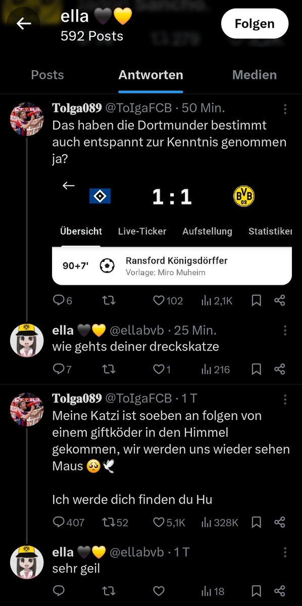 Glaube sie liebt mich