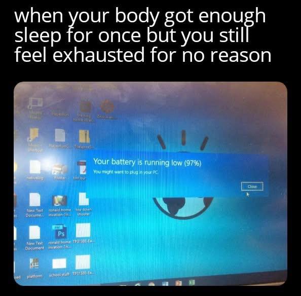 IsbillTech's tweet image. Who can relate? The contradictory! Am I tired OR NOT? 😅

Need IT support that won’t leave you drained?
👉 Call us today or visit isbilltech.com!

#TechHumor #ITSupport #IsbillTech #StayPowered #TechLife #FYP #FunnyMemes #ClevelandTN #ChattanoogaTN #EastTN #Tennessee