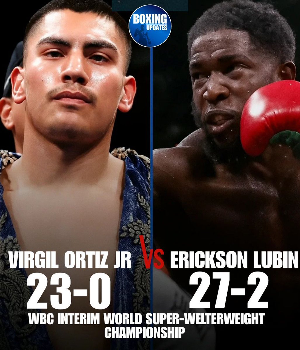 Boxing_Updates1's tweet image. IT&apos;S FIGHT NIGHT across the pond.
Virgil Ortiz Jr Vs Erickson Lubin...
Boots awaits the winner 🔥👀

Who wins this banger❓️

#Boxingupdates #Boxing #boxingnews #boxinglife #Oscardelahoya #Virgilortizjr #Ericksonlubin #Ortizlubin #Goldenboy