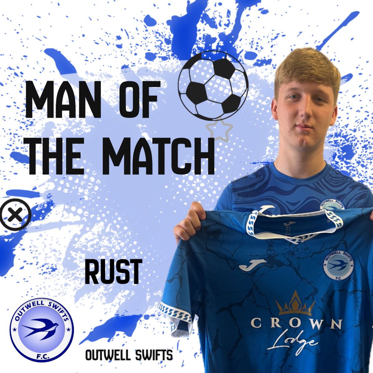 OutwellSwiftsFC's tweet image. 2-2 draw. We’ve got a lot more than we showed today. Goals were scored by @whugeezer &amp;amp; Dalton Rust. Dalton also received the man of the match award for a tireless display &amp;amp; a good finish for his goal. Good luck for the season @LittleportTown 🤝