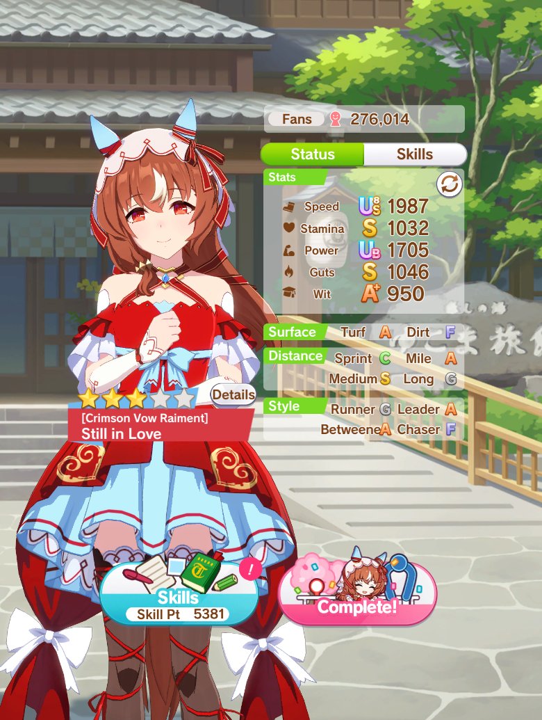 Yea the new scenario is pretty cracked 🥰#umamusume