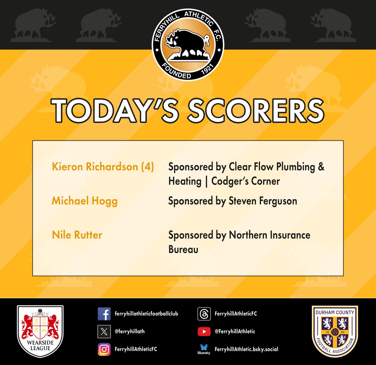 #FerryhillAthletic
#WearsideLeague