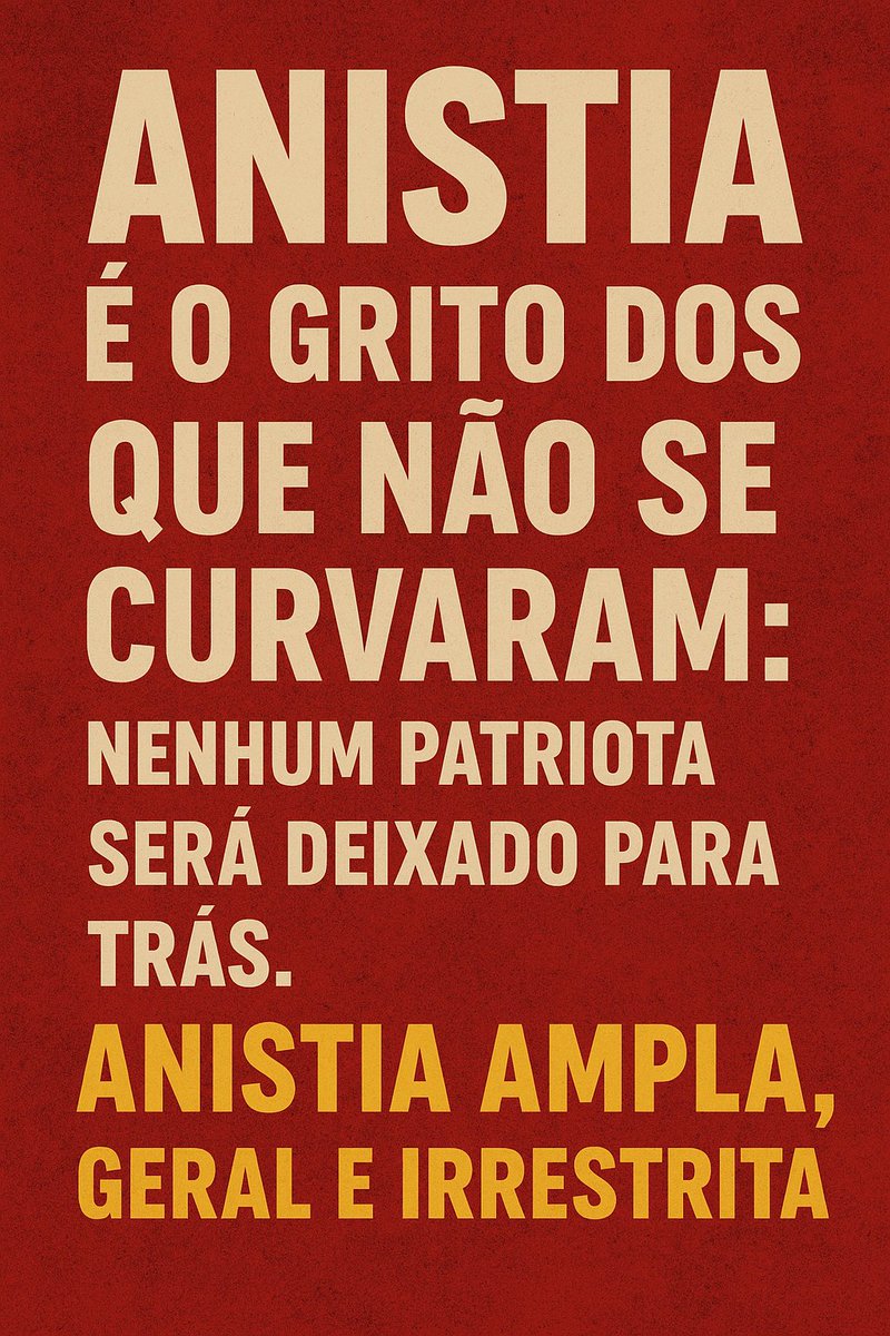 <a href="/bellanna/">Anita</a> Eu até hoje torço para que todos os políticos que são da base Bolsonarista, entendam que é essa a única pauta. Nada além disso. Nada de conchacos, de brigas por indicações,  nada além da luta pelas liberdades de pessoas inocentes, idosas, doentes e que acreditaram na unicidade.