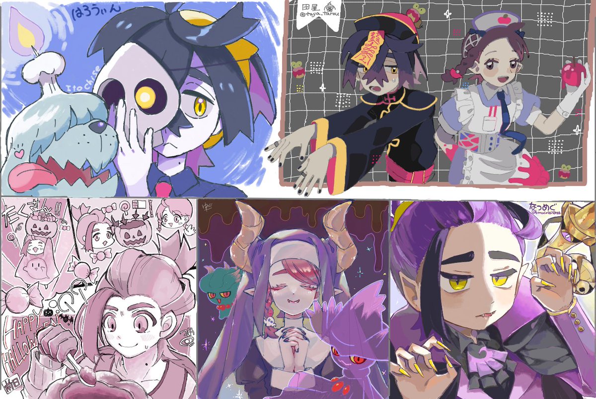 心小さき者絵チャ〜！🎃🦇🕸
みんなどんどん上手くなってすごいや…👏
画面が豪華だぜ…✨️✨️✨️✨️
(是非タップしてみてね‼️)