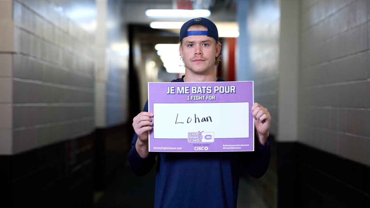 CanadiensMTL's tweet photo. Our thoughts are with everyone in our community fighting cancer this month and every month, including coach consultant Roger Grillo who was diagnosed with cancer recently

#HockeyFightsCancer | @cibc https://t.co/7ceK6tUeb6