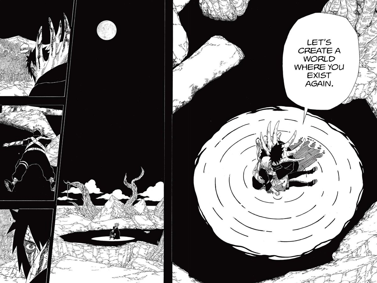 Kishimoto as usual cooked with Obitos backstory 
The art ,the presentation,the thematic storytelling is top notch here
Generational antagonist man