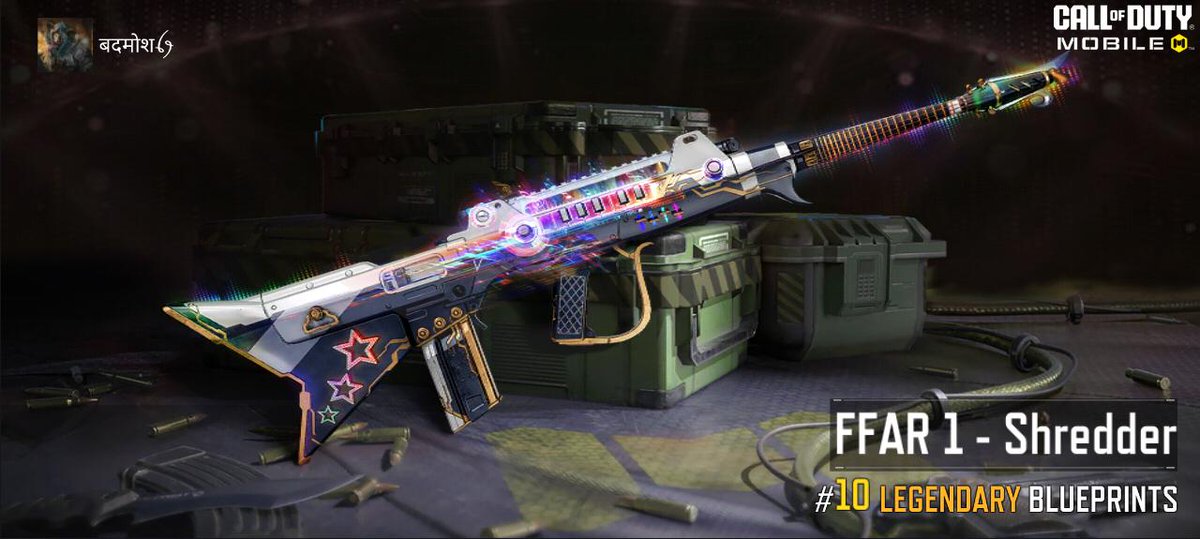 My 10ᵗʰ Legendary weapon 🥹
Thank you <a href="/PlayCODMobile/">Call of Duty: Mobile</a> 😘