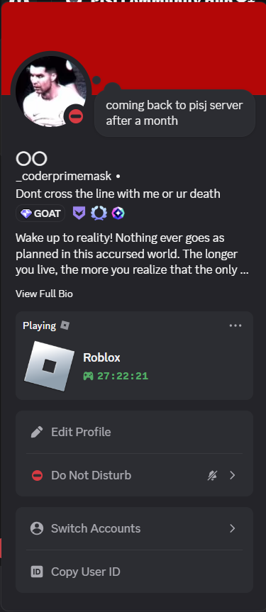 OfficialMaskKid's tweet image. Guys should i stop @KreekCraft @Roblox @Roblox_RTC