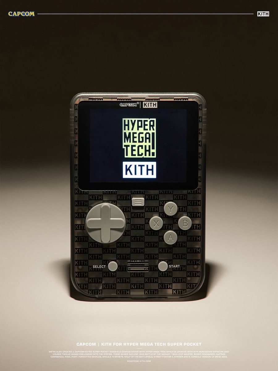 JustFreshKicks's tweet image. Kith x Arcade1Up "Marvel vs. Capcom" Gaming Machine 🕹️ 

🗓️ November 10th
💰 $895