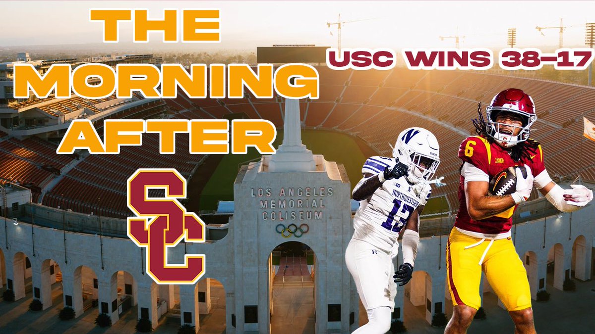FightOnPreston's tweet image. The Morning After : #USC&apos;s 38-17 Win vs Northwestern youtu.be/LP2n6vBxXkA?si… via @YouTube