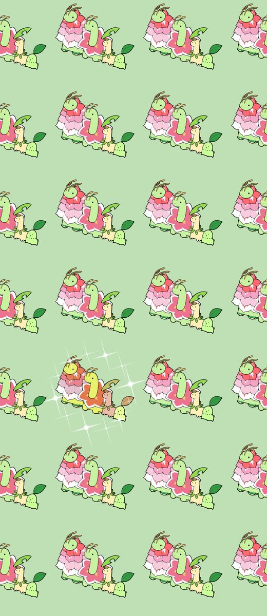 ちこりーた、べいりーふ、めがにうむ、めがめがにうむ。リクエストありがとうございま！