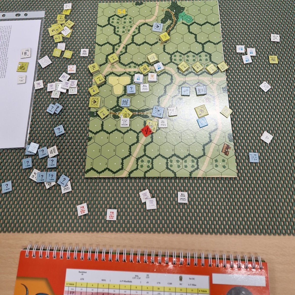 J_Le_Comte's tweet image. Difficile de résister à l&apos;appel de l&apos;histoire. À travers une simulation très technique mais oh combien passionnante.
@MultiManPub #advancedsquadleader
#Normandie #France #wargame