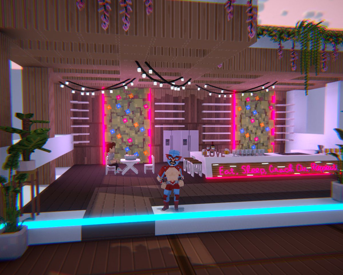 CryptoNinjaGirl's tweet photo. Currently imagining myself eating the eggs made for me by a Love Island bombshell @TheSandboxGame  https://t.co/Ahe7ijqKmU https://t.co/cNnbd99XmL
