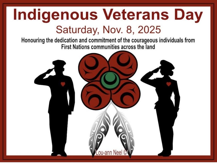 Indigenous Veterans Day by Lou-ann Neel