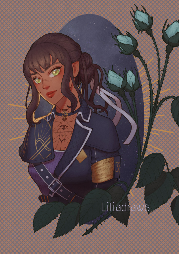 Sciel from Clair Obscur Expedition 33. This is the 3rd and last drawing of this Clair Obscur portrait series. I have finished all the achievements for this game, waiting for the next update to dive back!

#ClairObscurExpedition33 #clairobscur #expedition33
