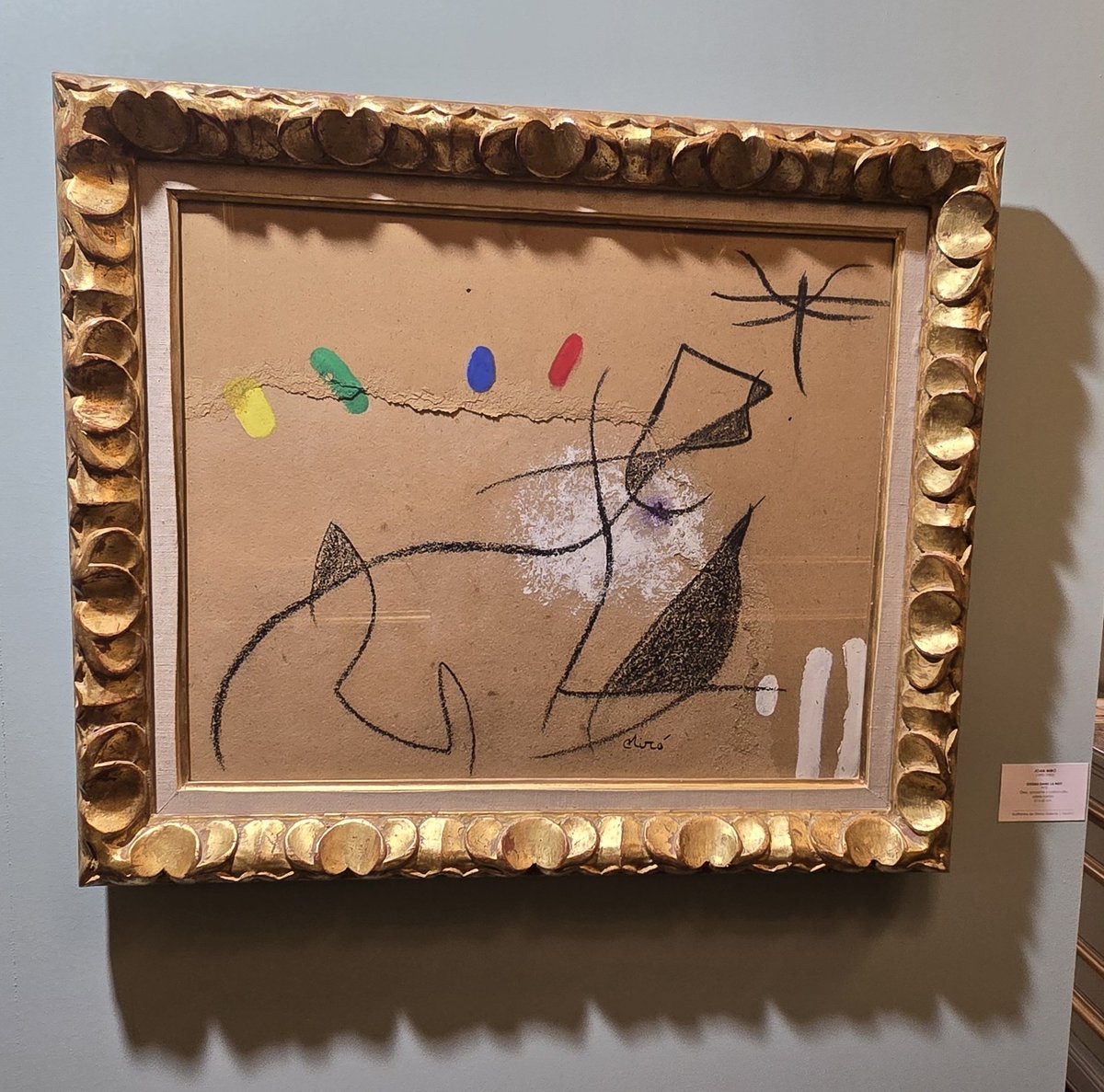 PratSanti's tweet photo. #Byinvitation en el @Circuloecuestre
#Feito
#Miró
#Massanet
#Tàpies https://t.co/fa2RICDsFk