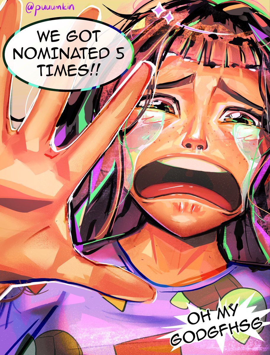 GRAMMY NOMINATED FIVE TIMES?? 🥹 #KPOPDEMONHUNTERS #huntrix