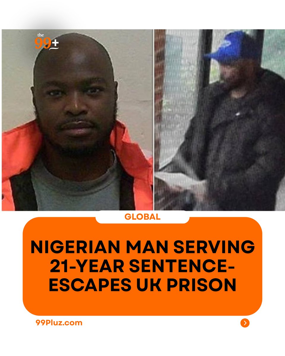 A Nigerian inmate, Ola Abimbola, escaped a UK open prison and has been missing for nearly a month. The 36-year-old was serving 21 years for kidnapping and GBH. 

He’s the 2nd foreign prisoner to escape in weeks, raising questions about UK prison security. 

#99Pluz #UKNews