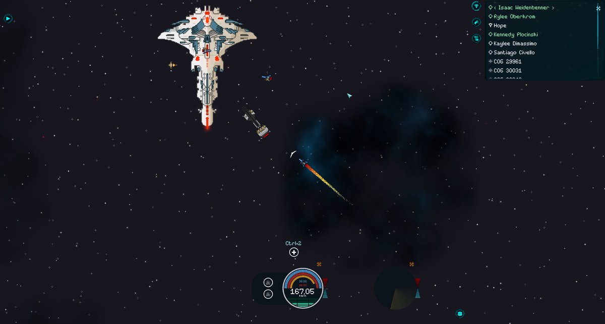 IncredibleMufty's tweet image. Enemies now have loadouts appropriate to their roles.

Wishlist the upcoming space sandbox game Core Order.

store.steampowered.com/app/3570780/Co… 

#SpaceSim #indiegame #screenshotsaturday