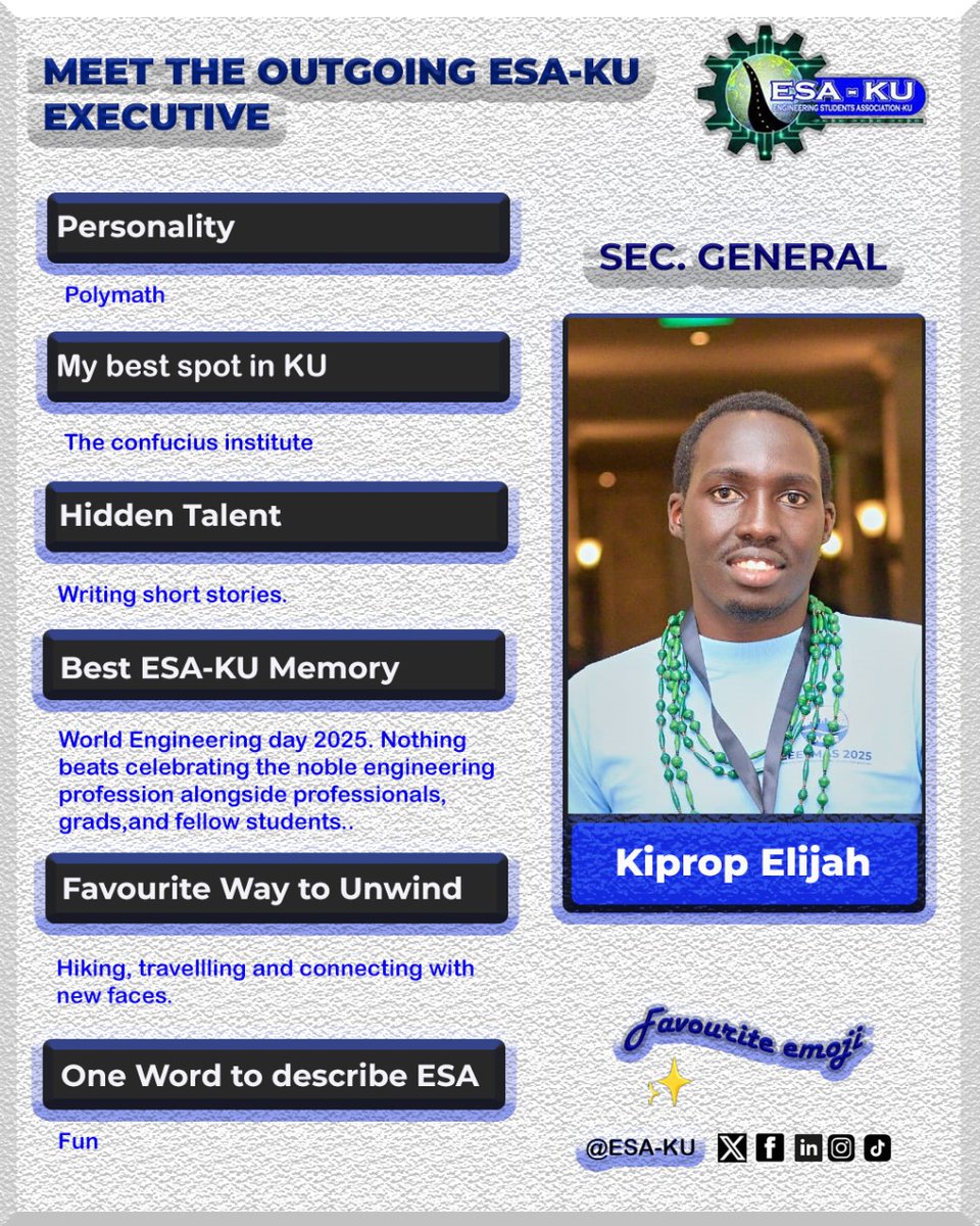 ESA K.U Chapter (@_esa_ku) on Twitter photo 