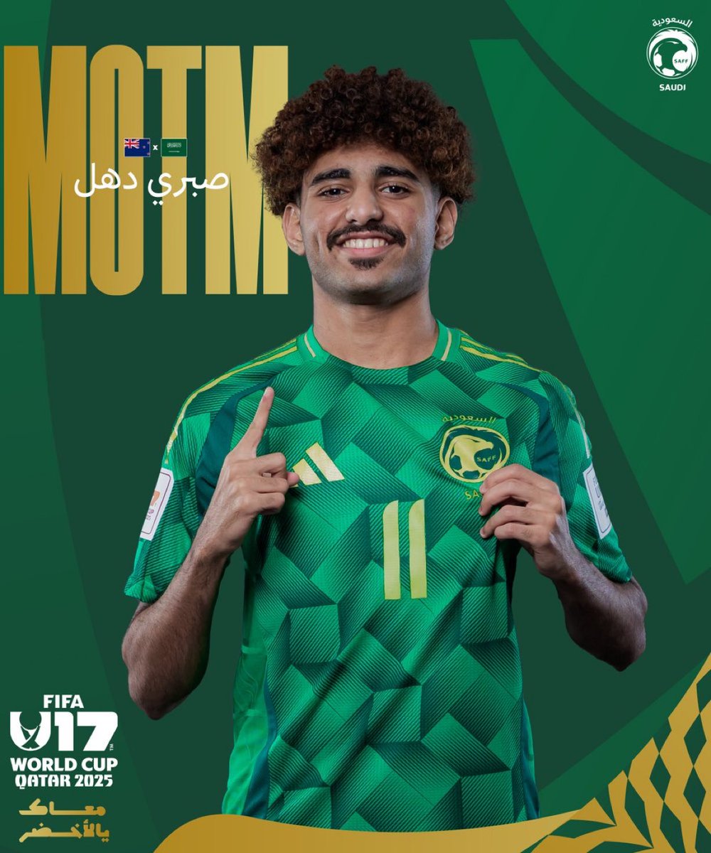 🚨🚨🚨🚨🚨🚨 |||

صبري دهل لاعب #الفيحاء رجل مباراة المنتخب السعودي امام نيوزيلندا الذي وقع عليه اختيار الاتحاد الدولي لكرة القدم 💚👏🏻