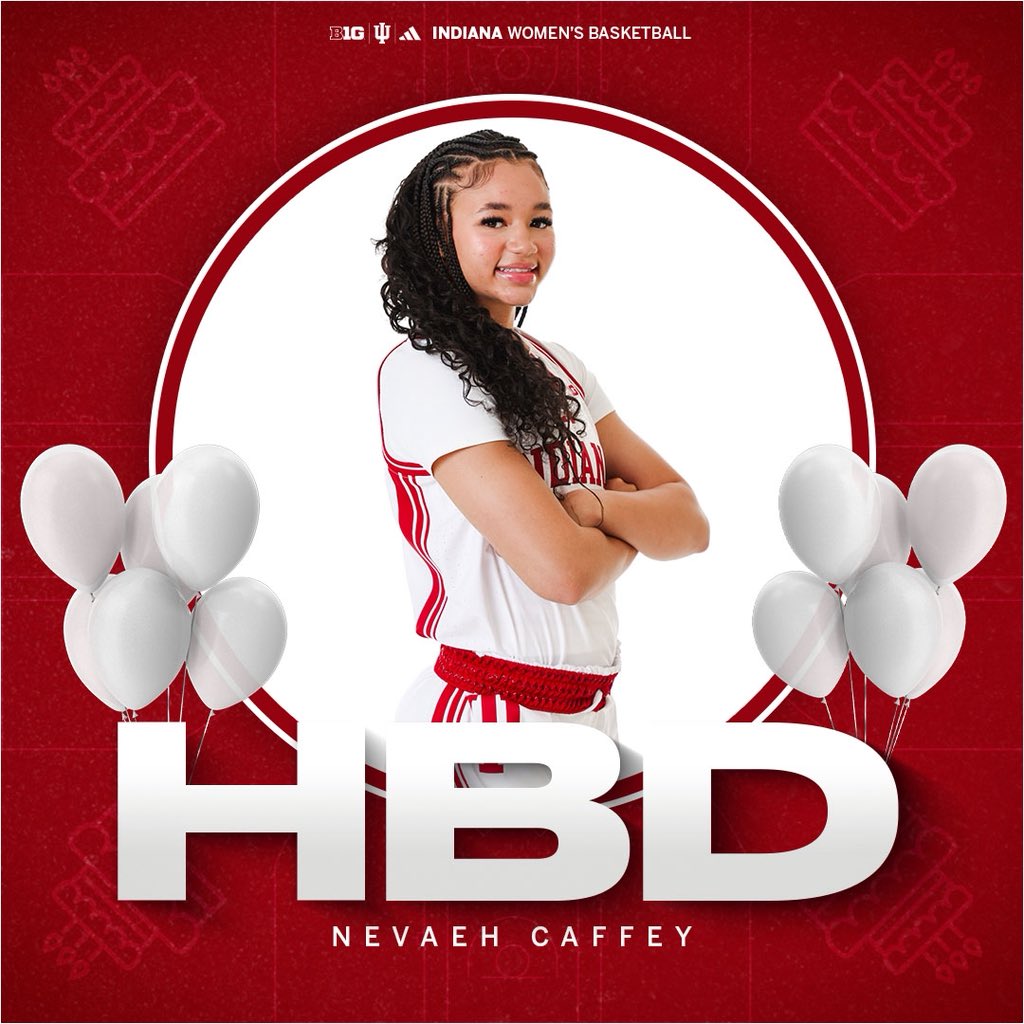 Happy Birthday to freshman guard <a href="/veahhoops10/">Nevaeh Caffey</a>! 🎉🎂