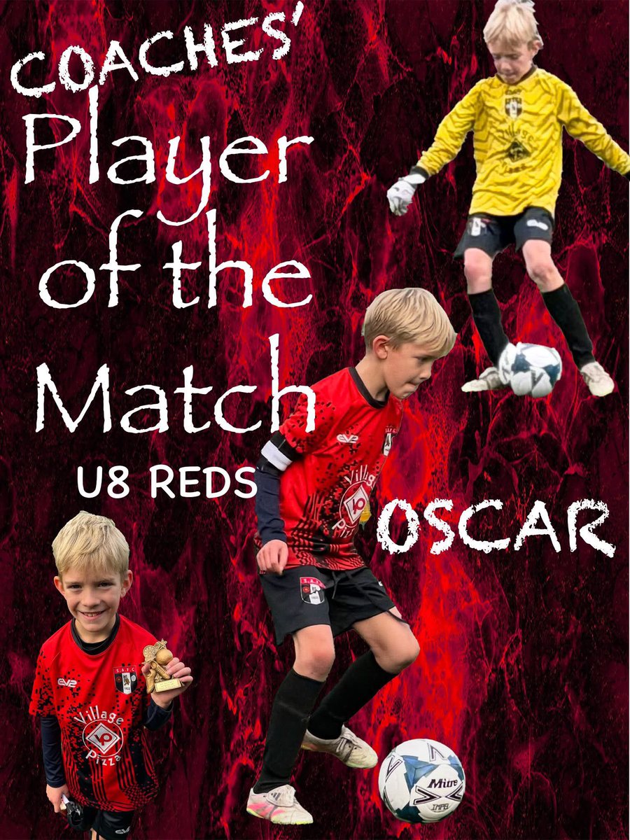 SpringheadAFC's tweet image. Springhead U8 Reds 🔴⚽️⚫️

Although we didn’t have our best performance today, we did enough to move to 8 wins out of 9 games so far this season.

Coaches player today went to Oscar. He was excellent whilst in net in the first half. He made some great saves and distributed the…