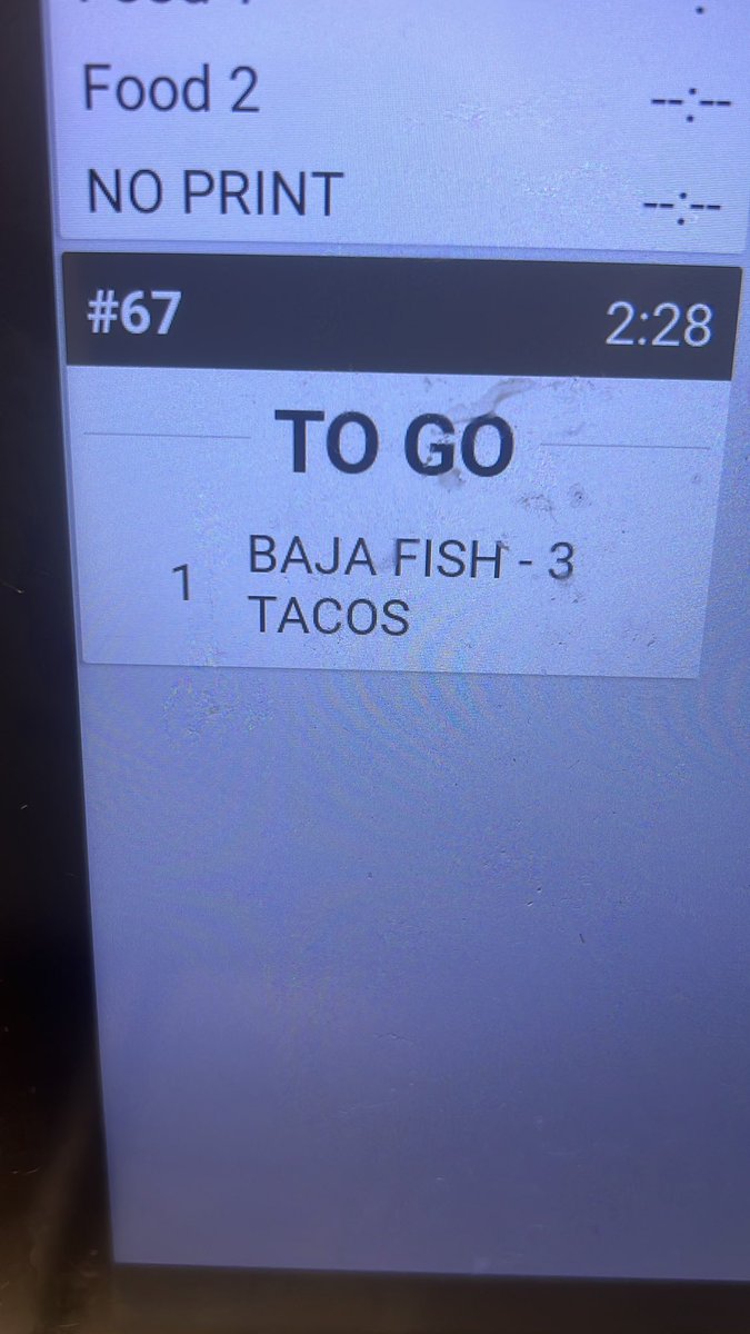 RichNidda's tweet photo. Why my job sell Baja blast fish tacos? https://t.co/sXaL0usGA4