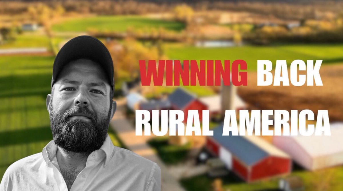 SteveSchmidtSES's tweet photo. The Democratic Party has largely abandoned rural America for the past 10+ years. I sat down with Robert Arnold to talk about how the MAGA voter in Arkansas is feeling right now, and what the Democratic Party needs to do to win back rural America:

Watch here: https://t.co/w51qGwbXaZ