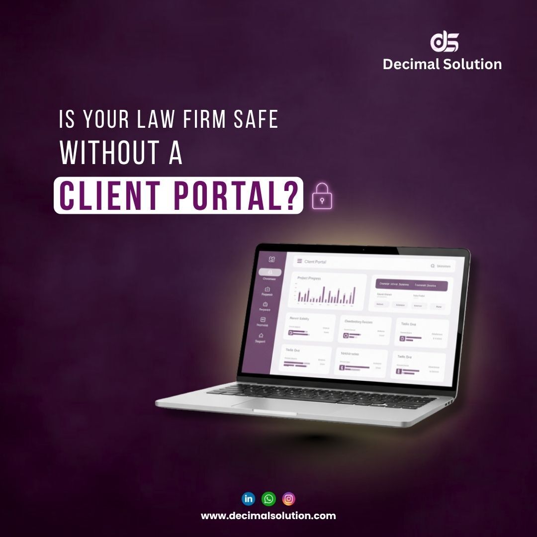 DecimalSolution's tweet image. Secure your law firm with a client portal  protect data, simplify communication, and build client trust through encrypted, organized access.

Visit now: decimalsolution.com

#LawTech   #LawFirmSolutions #DataProtection #LegalTech  #SecureCommunication  #DigitalTransformation
